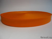 Тесьма окантовочная 22мм Оранжевый 100м/упак