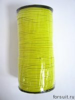 Шнур-резинка 2,5 мм желт 100м/уп