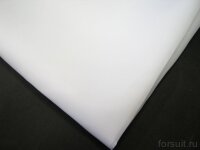 Ткань подкладочная 190Т, 100% полиэстер, белый 100м/упак