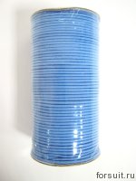 Шнур-резинка 2,5 мм голуб 100м/уп
