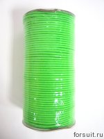 Шнур-резинка 2,5 мм салат 100м/уп