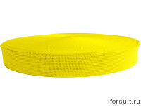 Тесьма окантовочная 32мм Желтый 6 100м/упак