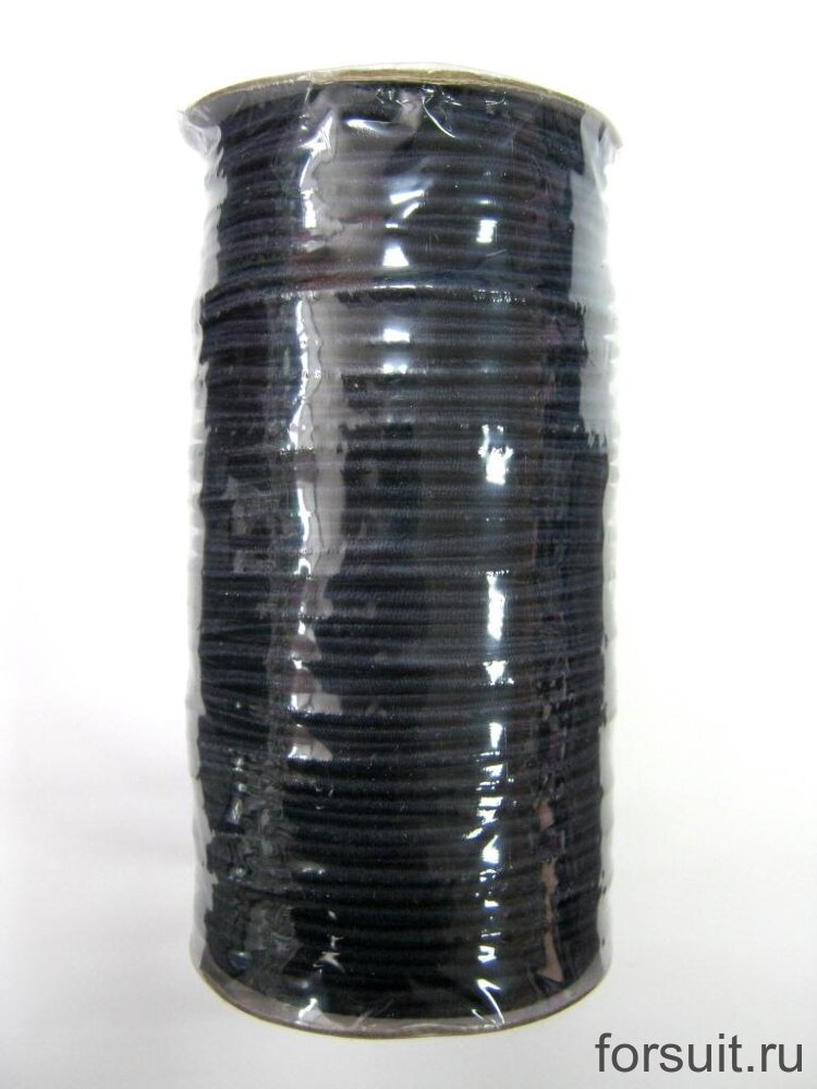 Шнур-резинка 2,5 мм т.синий 100м/уп 