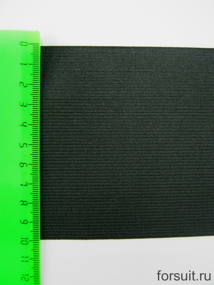 Резинка Ультра 100 мм черная (61,9гр/м) 5м/рулон 