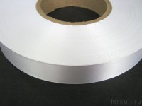 Лента для  печати этикеток сатин бел. 25мм 200м/упак