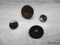 Кнопки-магнит К устан. 18мм т.никель 50шт/упак